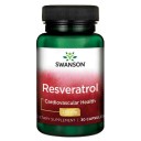 Swanson uztura bagātinātājs Resveratrols 250, 30 kaps.